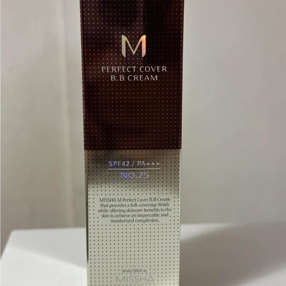 Missha Perfect Cover BB Cream SPF42
Only used a few times.
